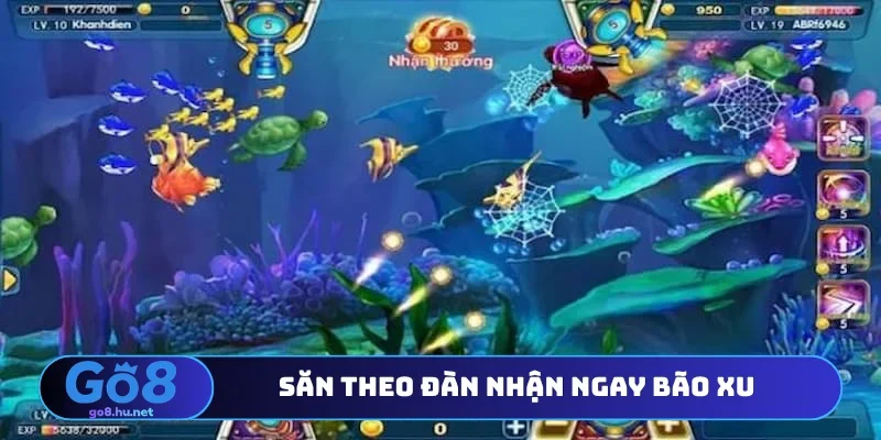 Săn theo đàn nhận ngay bão xu