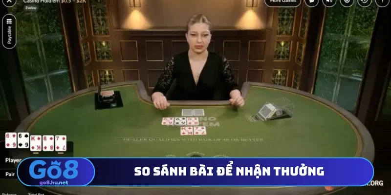 So sánh bài để nhận thưởng