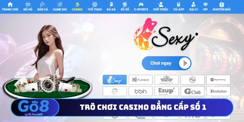 Trò chơi casino đẳng cấp số 1
